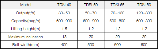 TDSL Belt Conveyor